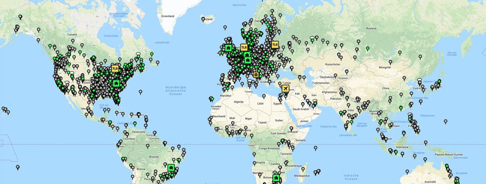 photo of tlr map