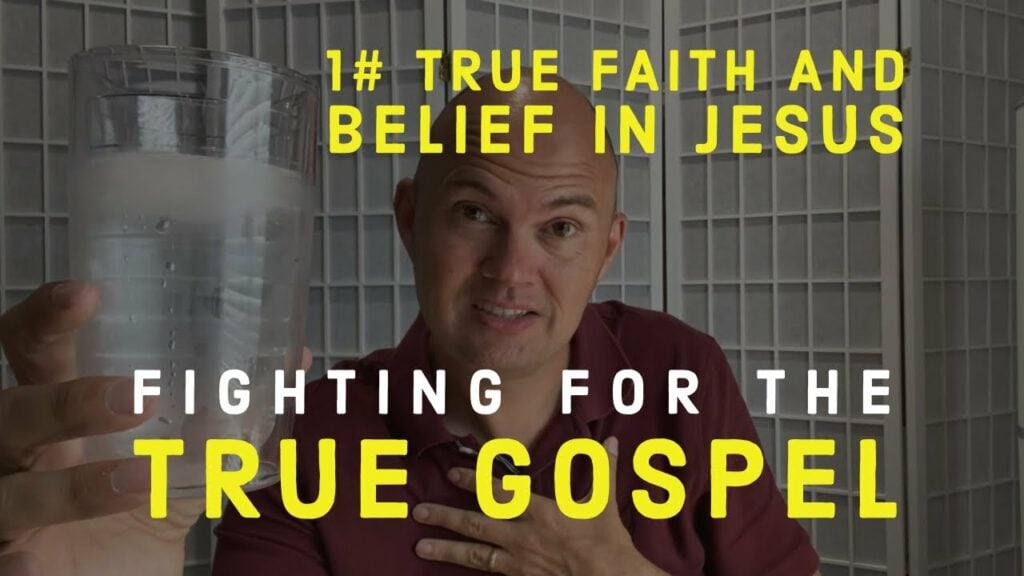 FIGHTING FOR THE GOSPEL – TRUE FAITH AND BELIEF IN JESUS