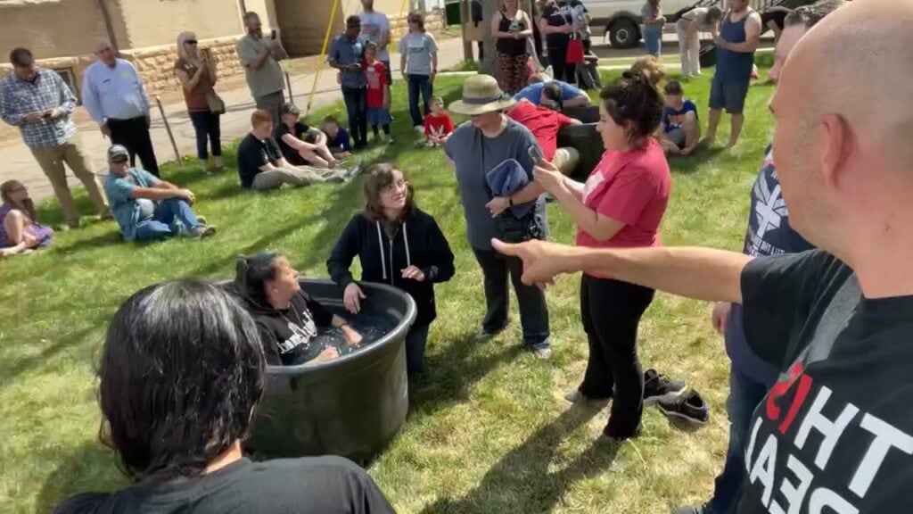 LIVE FROM BAPTISM IN DENVER – FORTY PEOPLE BAPTIZED! – MANY HEALED!