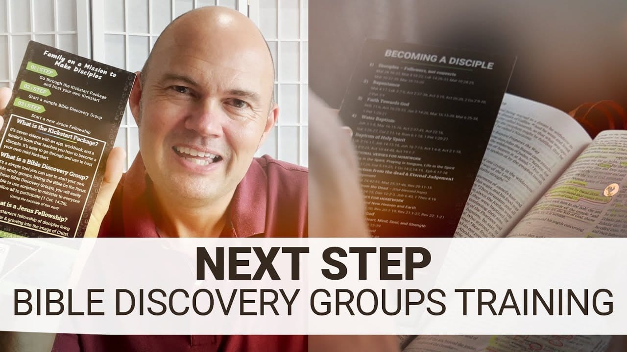 Start Here 13 ONE…TWO…THREE… INTRODUCTION TO THE BIBLE DISCOVERY GROUPS!