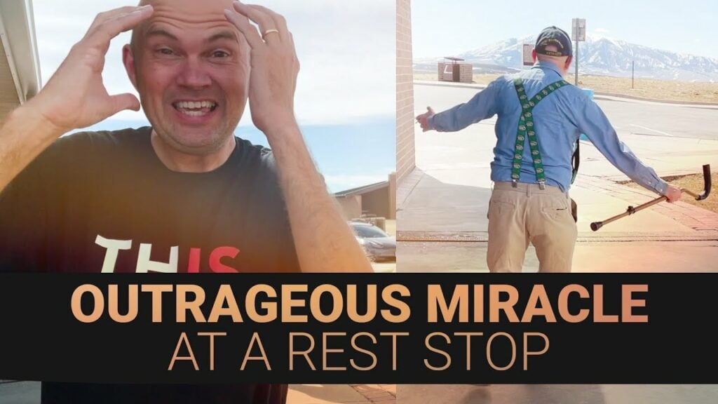 AMAZING MIRACLE AT REST STOP – 42 YEARS OF PAIN GONE! – MAN CAN’T BELIEVE HE CAN WALK WITHOUT PAIN!