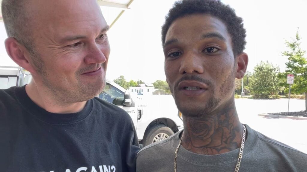 HOMELESS MAN FELL DOWN, GOT SET FREE AND MET GOD IN A GAS STATION IN TEXAS – VERY POWERFUL!