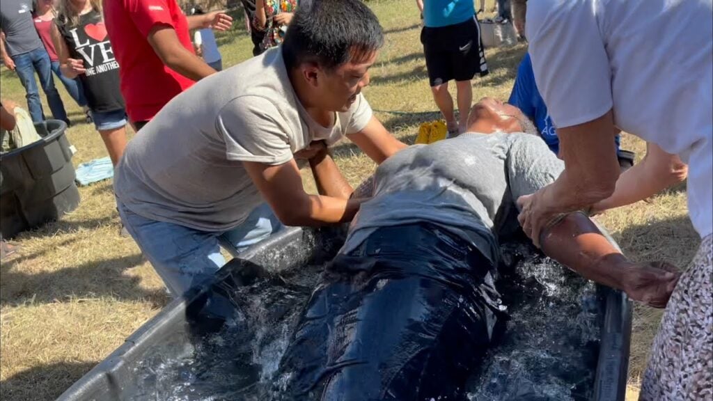 THE DEMONS SHOUTED “I TOLD YOU NOT TO COME!” JUST BEFORE SHE GOT SET FREE IN THE BAPTISM!