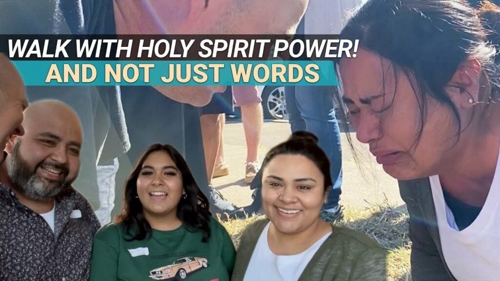 WE SHOULD WALK IN THE POWER OF THE HOLY SPIRIT AND NOT WORDS ONLY!