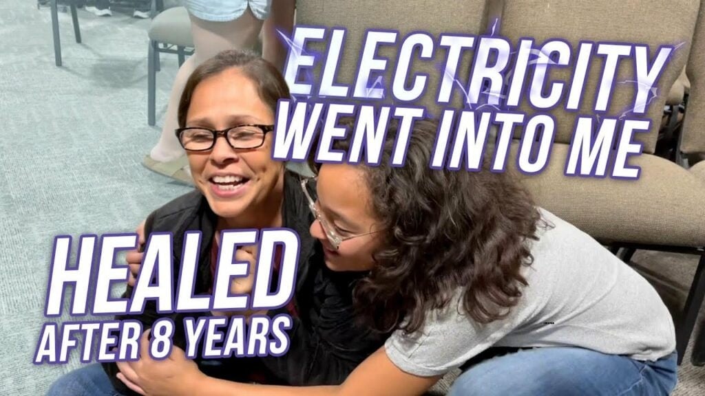 “ELECTRICITY WENT INTO ME!” – HEALED AFTER EIGHT YEARS! – THIS IS NEW…..🙏