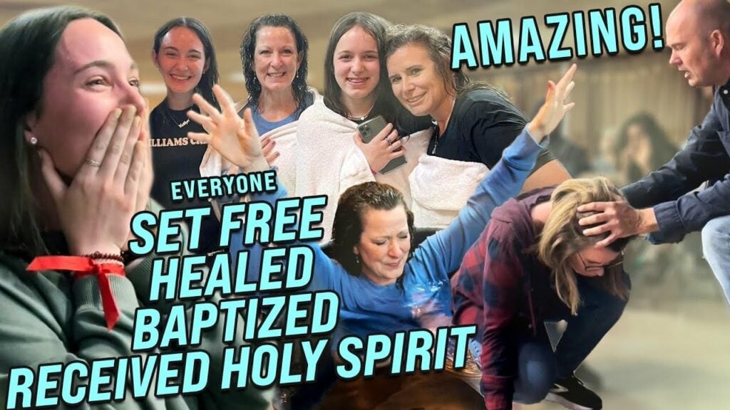 “WE ARE FREE! – IT IS SO DIFFERENT FROM EVERYTHING WE’VE BEEN TAUGHT! – AMAZING! – JESUS!”