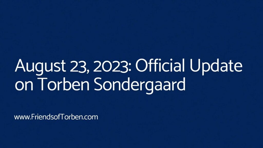 Official Update – August 23, 2023