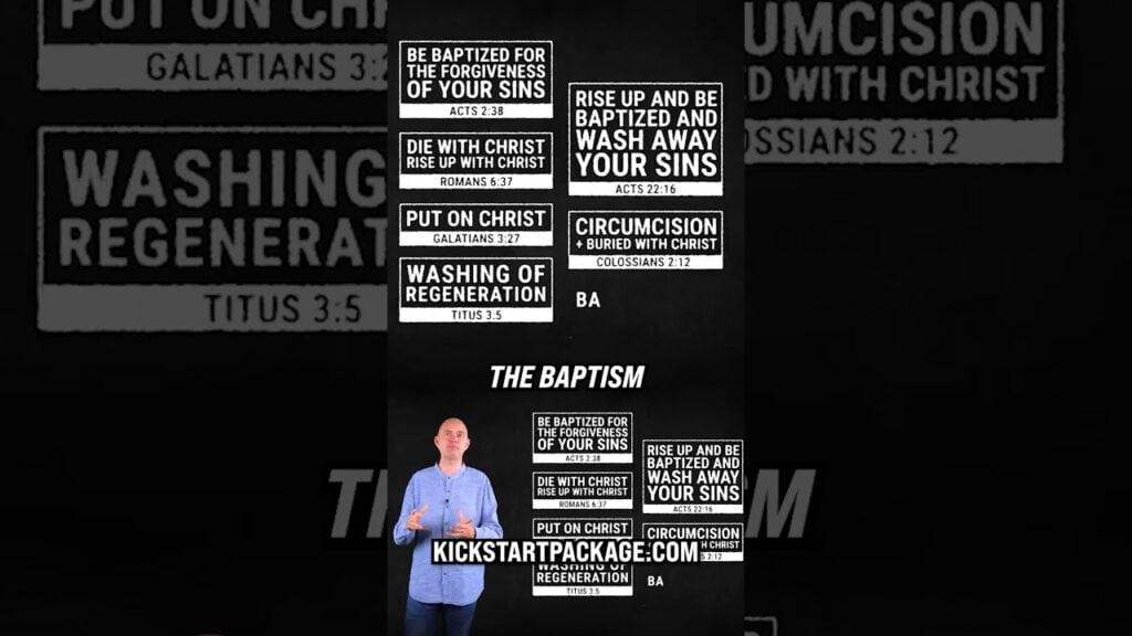 BAPTISM IS MORE THAN A SYMBOL