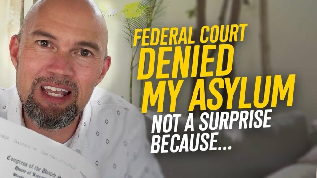 Asylum denied – Not a surprise. Torben Sondergaard shares new details. www.TorbenSondergaard.com
