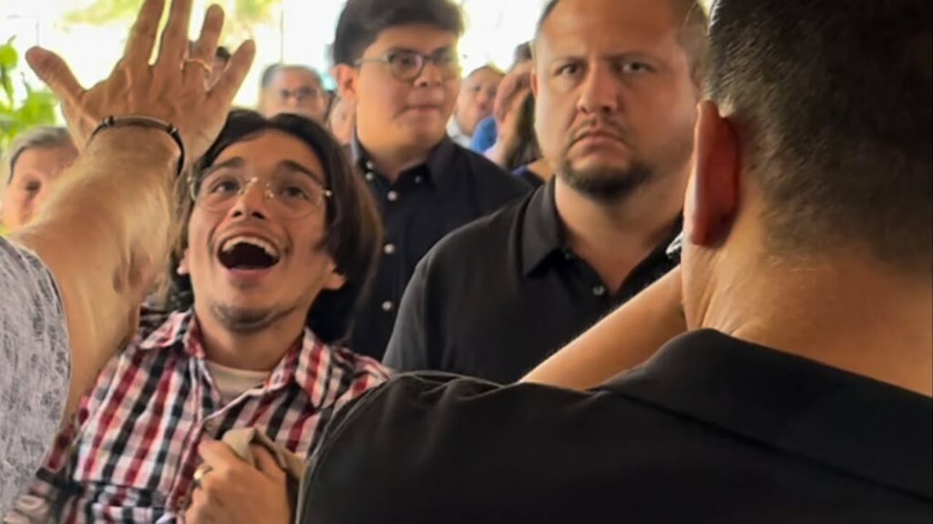 This face doesn’t lie. He just met God, like His mom did and like we are all called to do. 😮