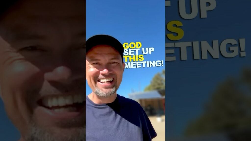 GOD SET UP THIS MEETING