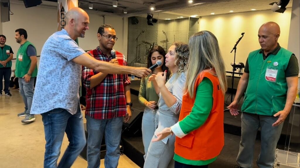 Kickstart your church – both will never forget this day – Torben in Brazil