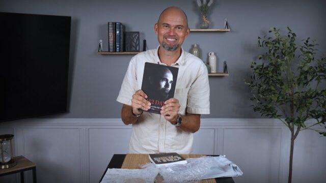 Torben with the new book in his hands
