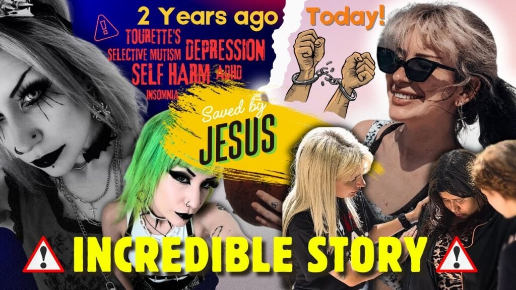 Keth’s Testimony – From Goth, Despair, Physical and Mental Illness to Healed and Saved By Jesus